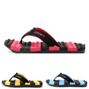 Summer Flip Flop Massage Spa Men Slippers