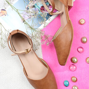 Analogous Play ankle strap heels
